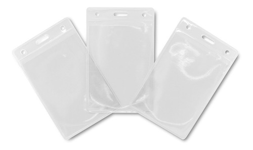 Imagen 2 de 6 de Sobres De Pvc Bolsillos Porta Credenciales 60x90mm Pack 300u