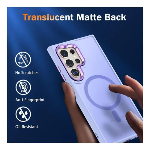 Case Wrj Para Samsung Galaxy S25 Ultra, Caja De Teléfono Con