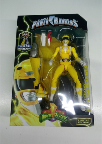 Power Ranger Figura De Acción Yellow Ranger 