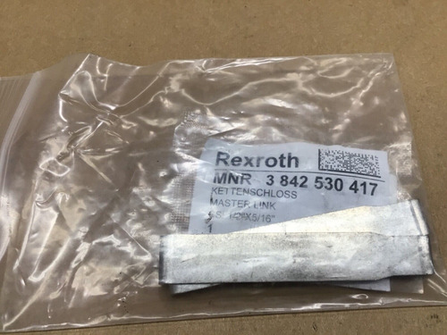 Bosch Rexroth 3842530417 Drive Chain Masterlink 1/2 X 5 Ccf