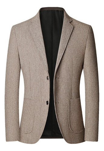 Saco Blazer Hombre Moda Formal Confort Slim Fit Dos Bot  [u]