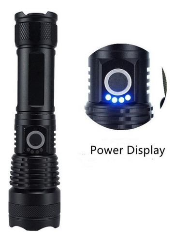 X Lampara Táctica Ultra Potente Led Xml T9 10000 Lúmenes Y
