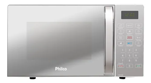 Micro-ondas Philco PMO23EB Limpa Fácil 20 Litros Potência de 1100W Cor Branco