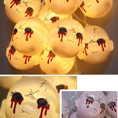 Luces Led Para Decoración De Halloween Para Exteriores, 20 S