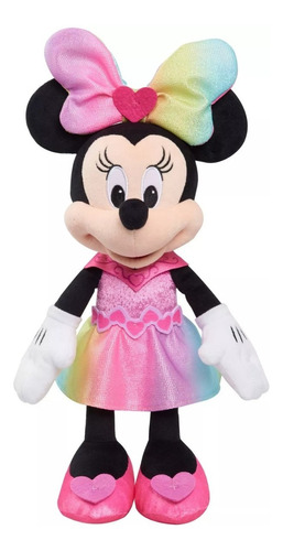 Peluche Minnie Mouse Brilla Y Canta 38cm 