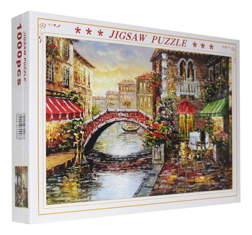 Rompecabezas Puzzle 1000 Piezas Venecia Calidad Premiun 