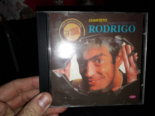 Rodrigo El Potro Cuarteto Caracteristico A 2000 En Vivo Cd