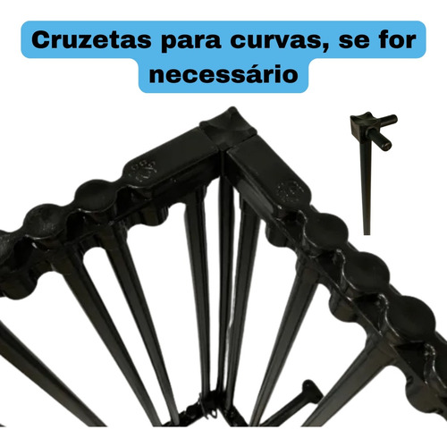 Cercado De Proteção Piscinas Escadas Jardins - 2,21 Metros
