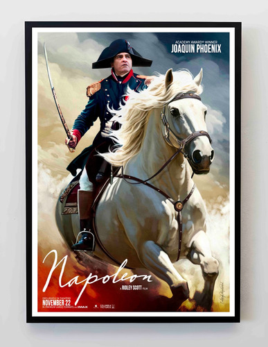 Cuadro 33x48cm Poster Napoleon Ridley Scott