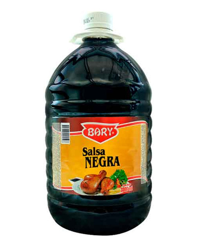 Salsa Negra Garrafa 3000g Bary Cj 4 - g a $7