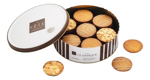 Galletas Clásicas Lata 580 Gramos La Fête Chocolat