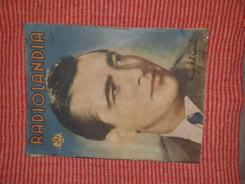 Antigua Revista Radiolandia 1947 Hugo Del Carril
