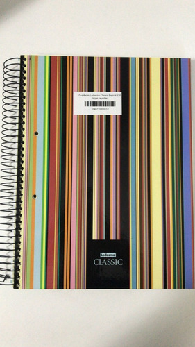 Cuaderno 120 Hojas Rayadas Ledesma Encuadernado Espiral