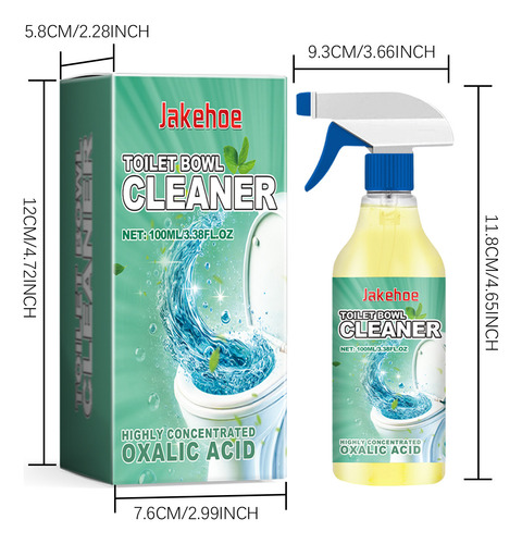 C Oxalic Cleaner Tile De Alta Concentración Para Inodoro Y L