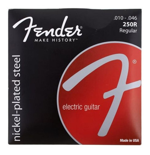 Encordado P/ Guitarra Electrica Fender Spa 073-0250-406 250s