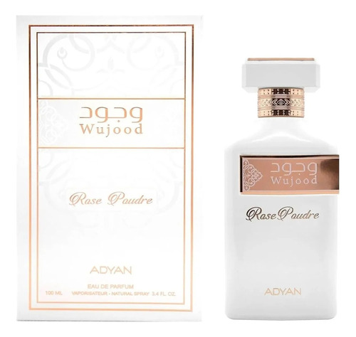Perfume Wujood Rose Poudre By Adyan For Women Original 100ml