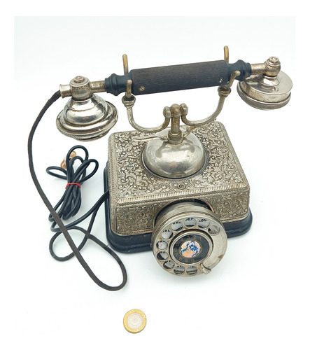 Telefono Antiguo Oki Japon Años 60s Labrado - Antiguedades (Usado)