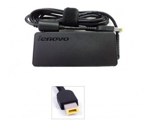 Imagen 2 de 2 de Cargador Original Lenovo 20v 3.25a Punta Cuadrada Tipo Usb