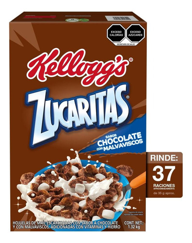 Cereal Kellogg's Zucaritas Chocolate Y Malvaviscos 1.32kg