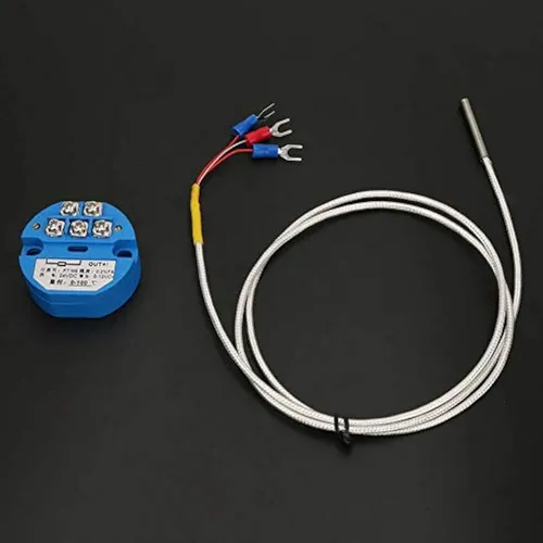 Transmisor De Temperatura, Pt100 Sensor De Temperatura Dc24v