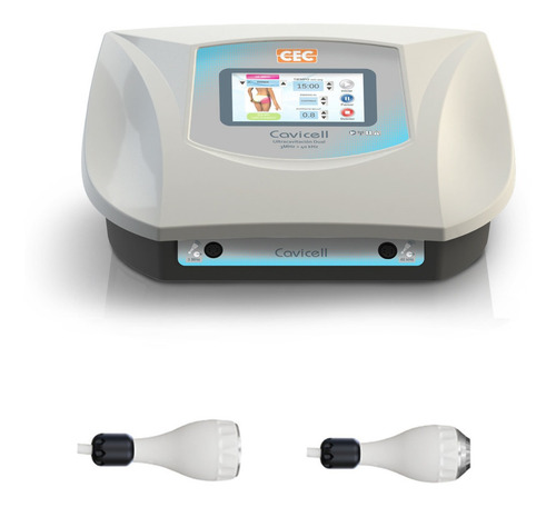 Ultracavitación Cavicell Cec, 2 Cabezales: 40khz Y Us 3mhz