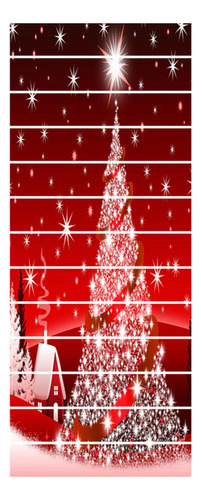 3d Natal Escada Risers Decalques Da Escada 13 Unidades