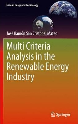Libro Multi Criteria Analysis In The Renewable Energy Ind...