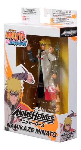 Boneco Articulado com Acessórios - Naruto Shippuden - Minato - Fun