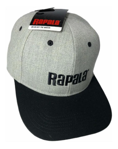 Gorro Pesca Rapala Gris Negro