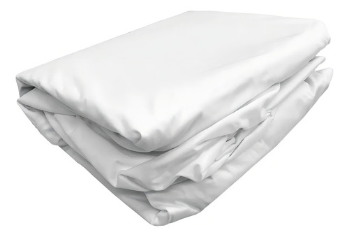 Cubre Colchon Protector Funda Impermeable Individual Color Blanco