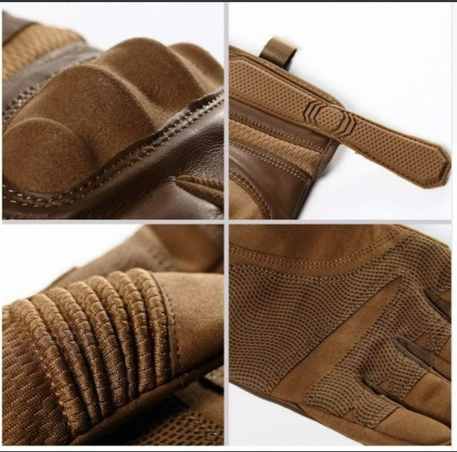 Qyq Guantes Cafe Racer Chopper Moto Touch - Cell