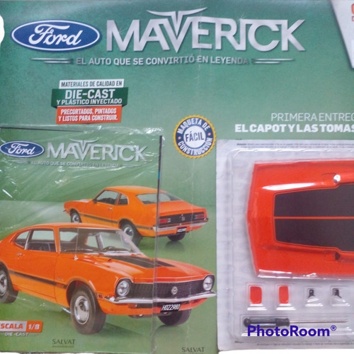 Fascículo + Pieza P/armar Ford Maverick N° 1.