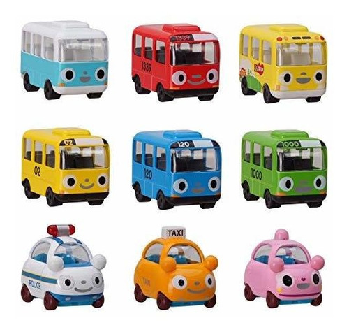 Tayo Mini Cars Toy Para Niños - Metal Tayo The Little Bus An