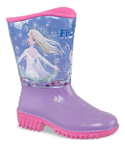 Botas Frozen Uxmal Lila Para Niña Disney