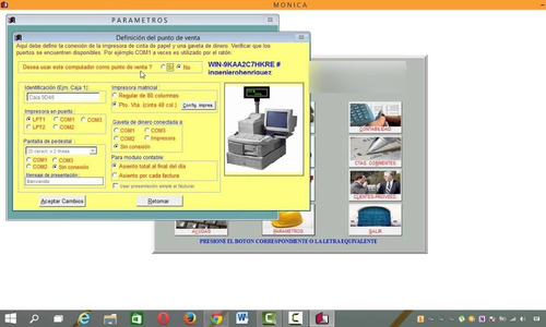 Imagen 5 de 6 de Mónica 9 Programa Contable Administrativo Inventario Factura