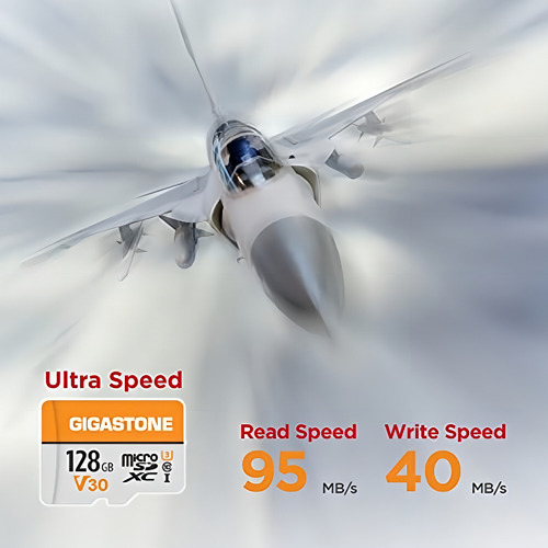 2 Memorias Micro Sd128 Gb Gigastone Cam Segur Drones (es un blister con dos micro card 2)