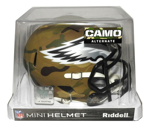 Philadelphia Eagles Mini Casco Camo Riddell 2020