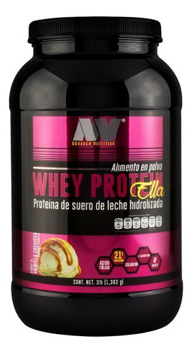 Suplemento em pó Advance Nutrition  Whey Protein Ella proteínas Whey Protein Ella