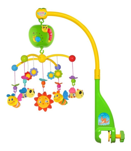 Movil Cunero Proyector Con Luz Y Musica Zippy Toys