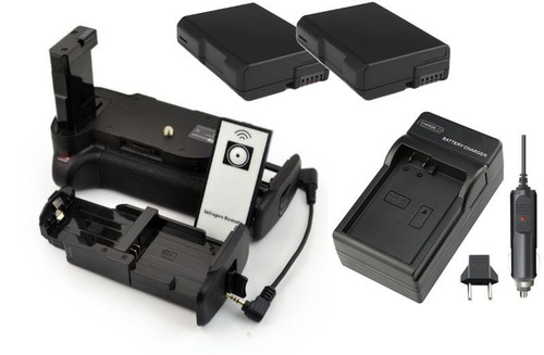 Battery Grip De Bateria Para Nikon D3200 + 2 Bateria En-el14
