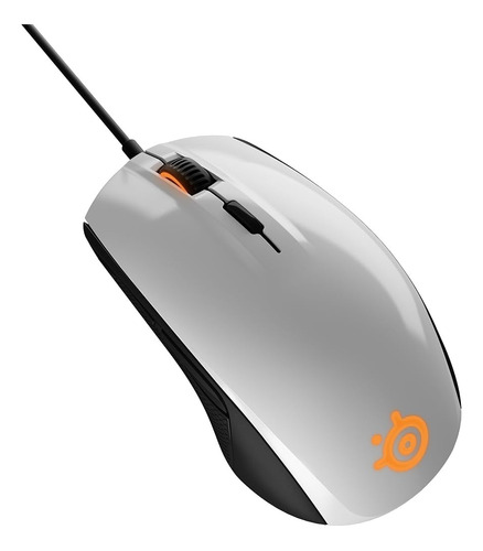 * Mouse Steelseries Rival 100 Black 62341 + Cor Branco