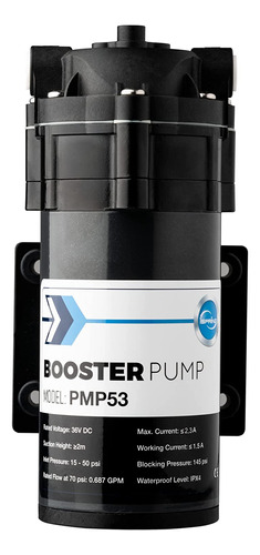 Ispring Pmp53 Booster Pump For Rcs5t Reverse Osmosis System,