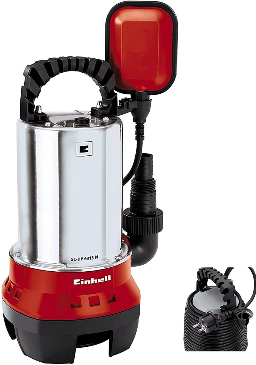 Bomba Sumergible 630w Aguas Sucias Gc-dp 6315 N Einhell