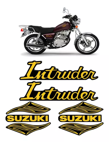 Kits Adesivos Moto Suzuki Intruder 125 2002/ Alto Relevo