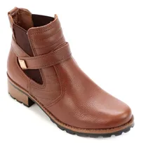Comprar Bota Pegada Dama Cuero Confort Invierno Calidad Elastizada