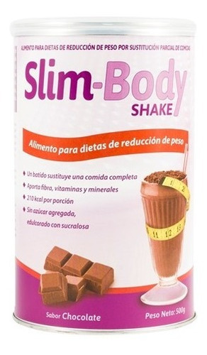Slim Body Shake Chocolate 500g | Batido Adelgazante