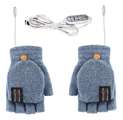 Guantes Eléctricos Con Calefacción Para Manos, Usb, Invierno