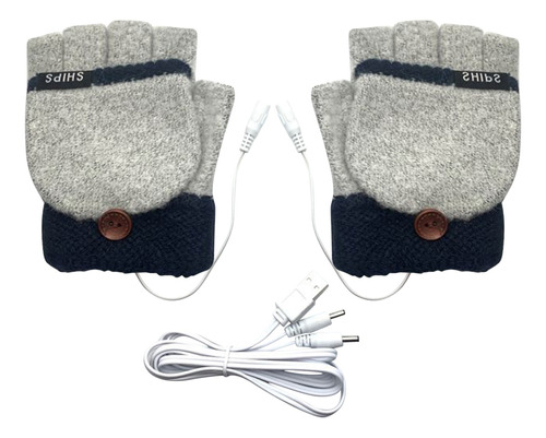 Guantes Térmicos Usb Para Interiores Y Exteriores, Guantes T