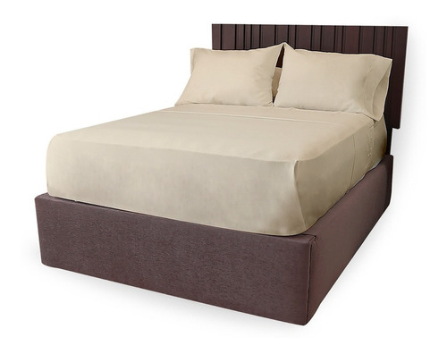 Juego De Sábanas Dues | King Size | Avena | Hotel Collection Diseño De La Tela Liso
