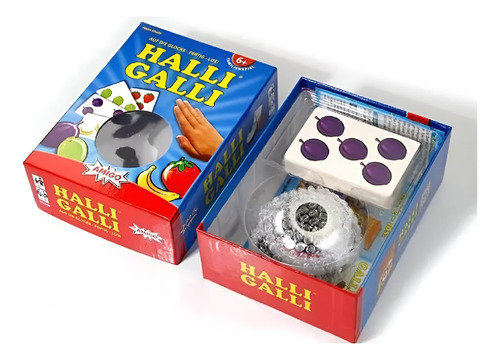 Juego De Mesa Halli Galli Rapidez Visual Familiar Niños